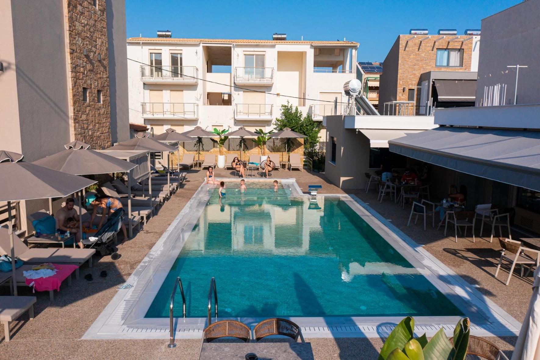 Callista Suites Flogita Exteriör bild
